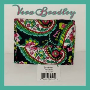 NWT Vera Bradley Euro Wallet - Petal Paisley